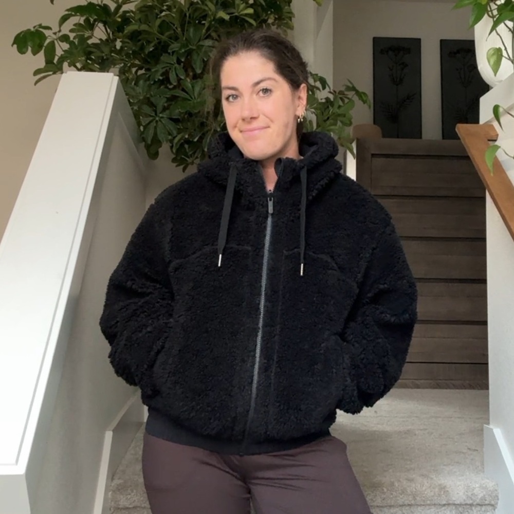 Lululemon reversible teddy coat